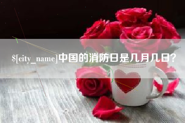 双峰中国的消防日是几月几日？