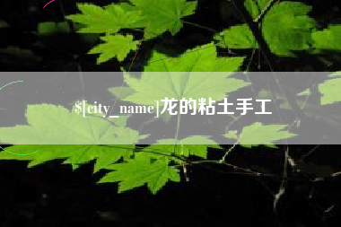 双峰龙的粘土手工