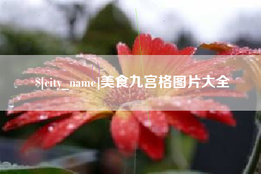 双峰美食九宫格图片大全