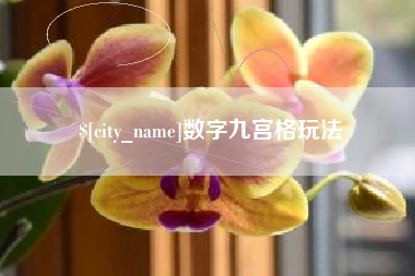 双峰数字九宫格玩法