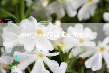 双峰中国地图像素版
