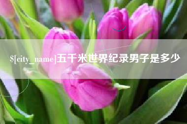 双峰五千米世界纪录男子是多少
