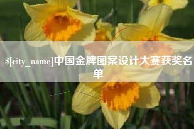 双峰中国金牌图案设计大赛获奖名单