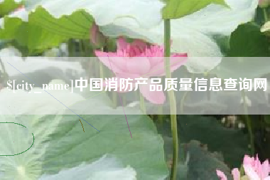 双峰中国消防产品质量信息查询网