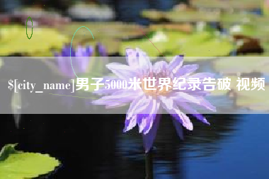 双峰男子5000米世界纪录告破 视频