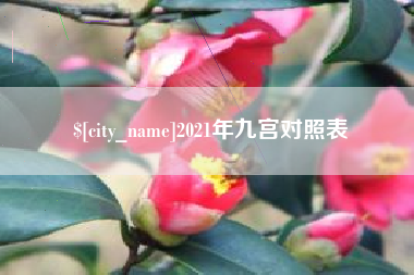 双峰2021年九宫对照表
