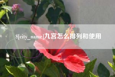 双峰九宫怎么排列和使用